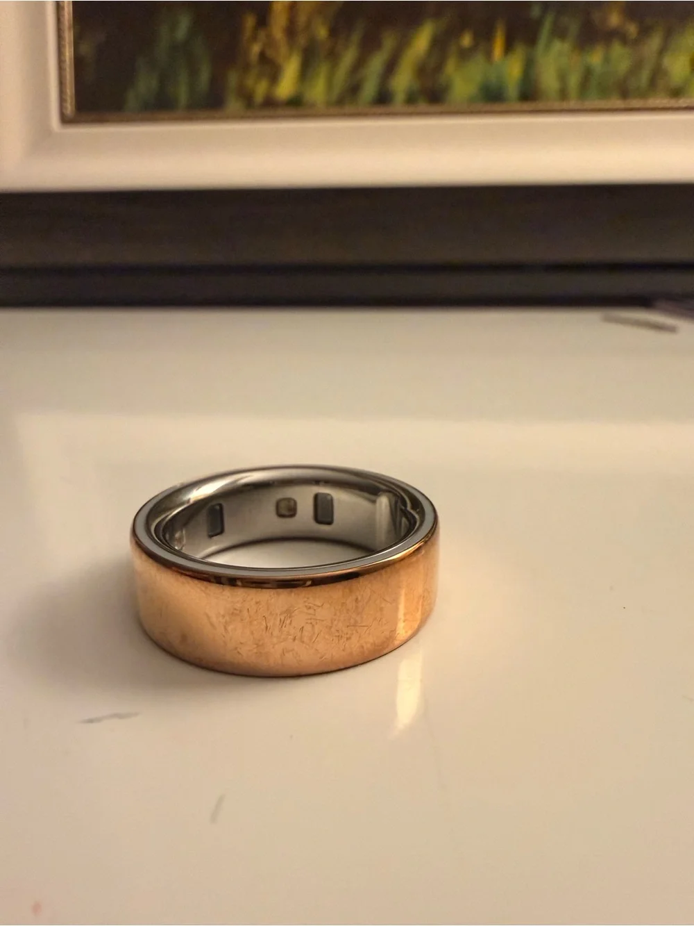 Rose Gold Oura Ring 4 Gen - size 11